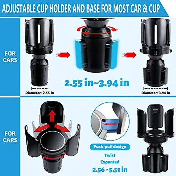 car cup holder expander
