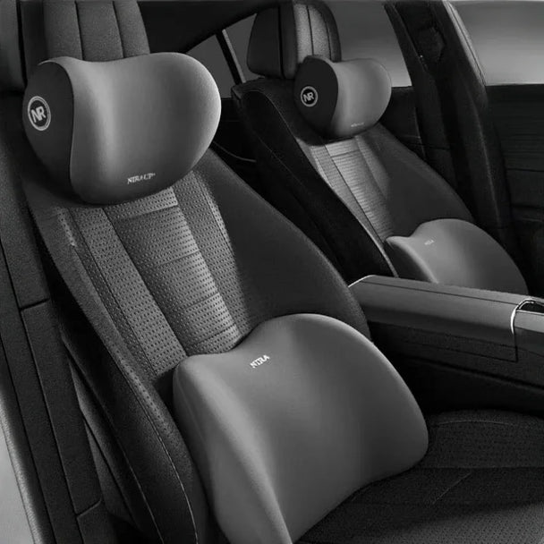 neck with lumbar support for car seat