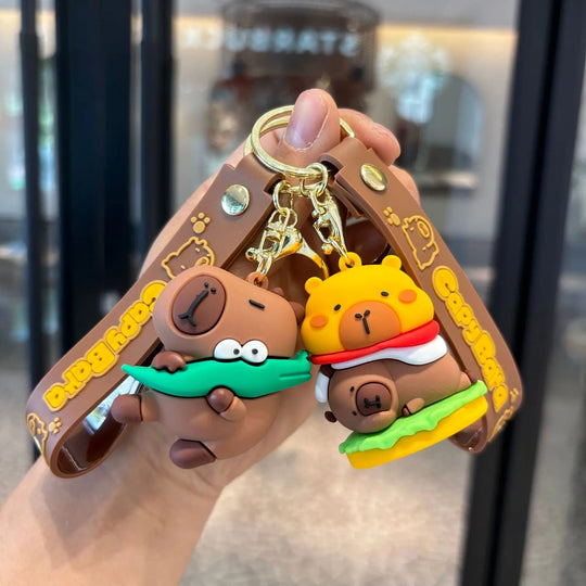 Cute Capybara Keychains For Car