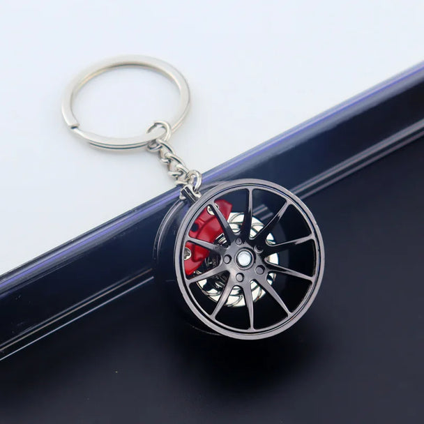 3D Wheel Keychain For Men