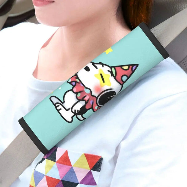 Snoopys Car Seat Belt Pads 2 PCS