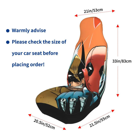 Deadpool and Wolverine Car Accessories