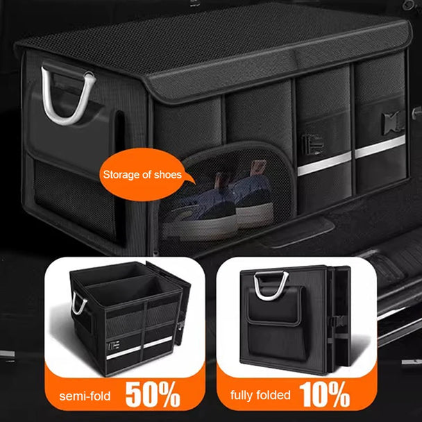 foldable car trunk organizer
