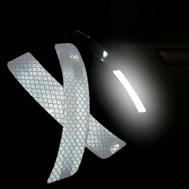 Orange Reflective Stickers for Enhanced Vehicle Safety