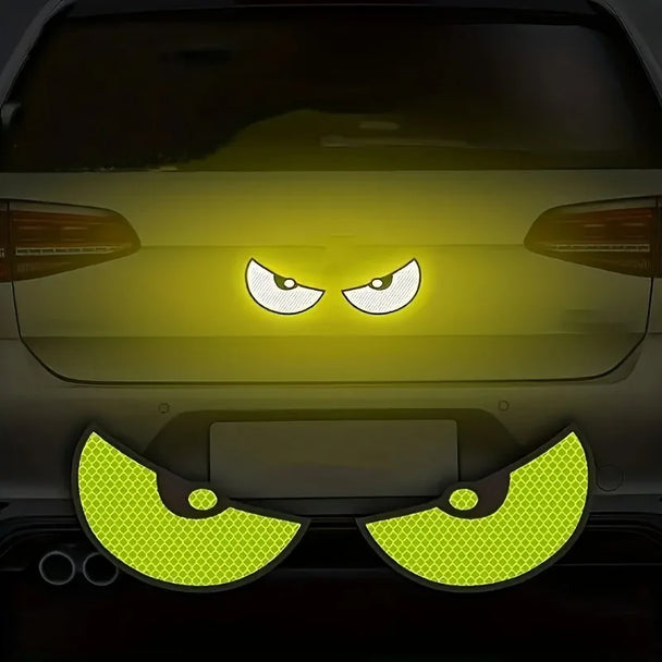 Reflective Car Sticker for Enhanced Night Visibility and Safety