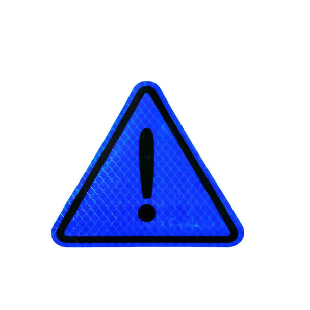 reflective triangle stickers