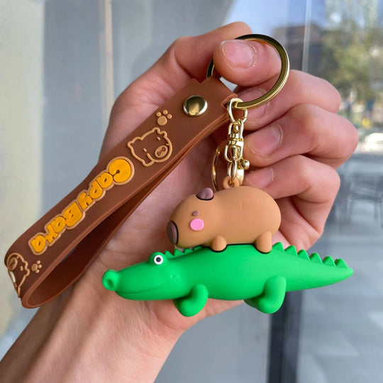 Cute Capybara Car Keychain Gifts