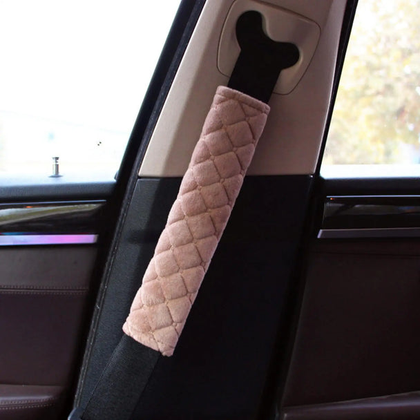 Soft Plush Car Seat Belt Shoulder Cover