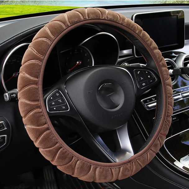Luxury Steering Wheel Covers | Winter Soft Warm Plush