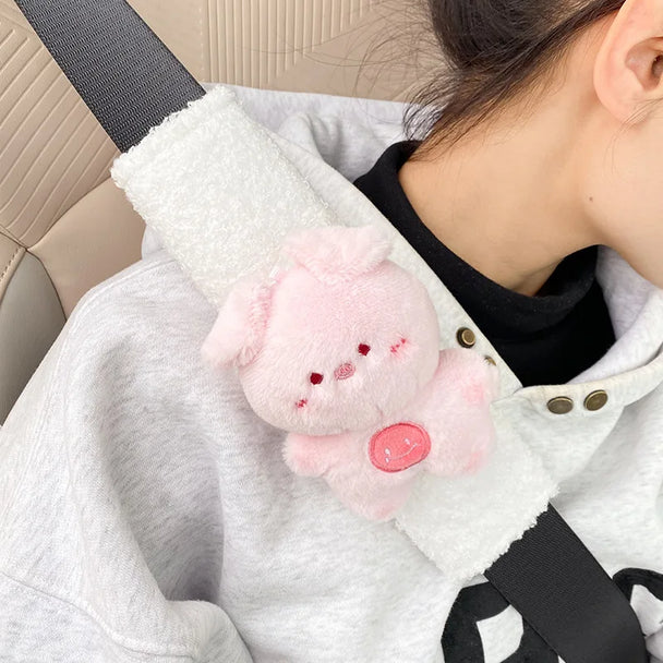 Cute Bear Car Seat Belt Pads