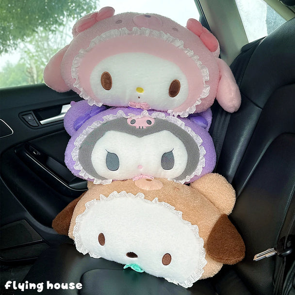 Cute Kuromi Cushion Car Seat Gift
