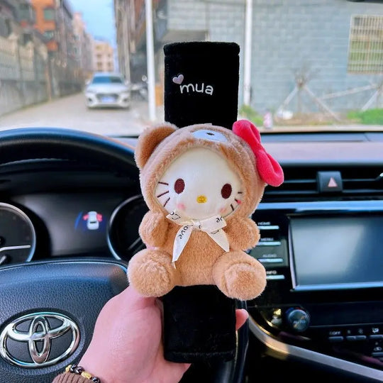 Seat Belt Cover Hello Kitty | AutoMania