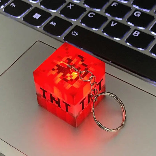 LED Light USB Car Keychain Gifts