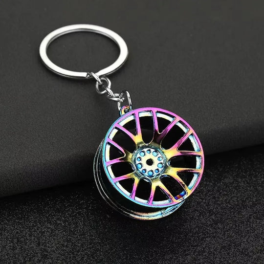 Steel Car Keychain Gift for Men