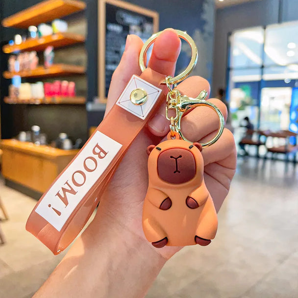 Cute Capybara Car Keychain Gifts