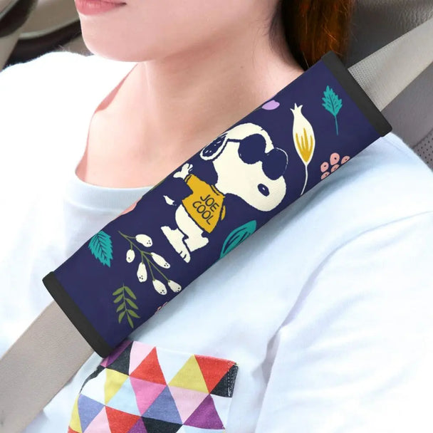 Snoopys Car Seat Belt Pads 2 PCS