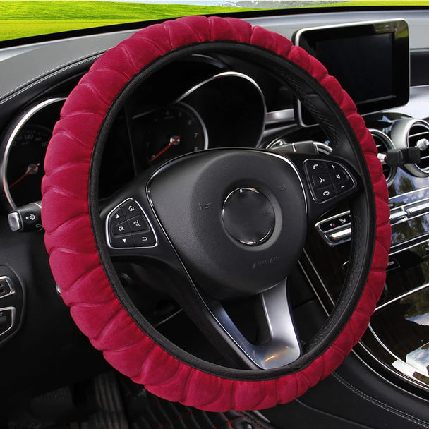 Luxury Steering Wheel Covers | Winter Soft Warm Plush