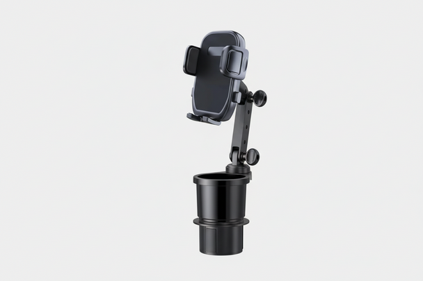Car Cup Holder Expander with Phone Holder