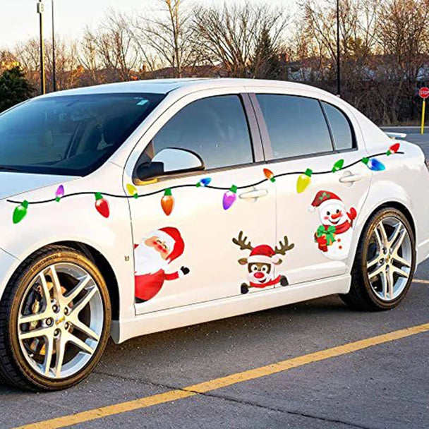 Christmas light stickers for car