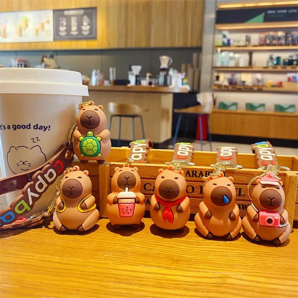 Cute Capybara Car Keychain Gifts
