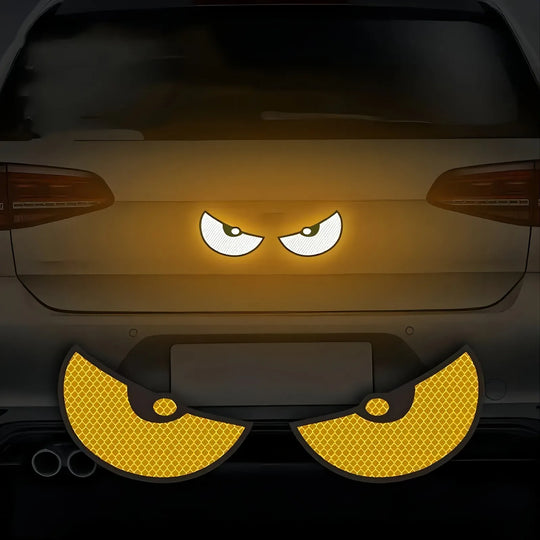 Reflective Car Sticker for Enhanced Night Visibility and Safety