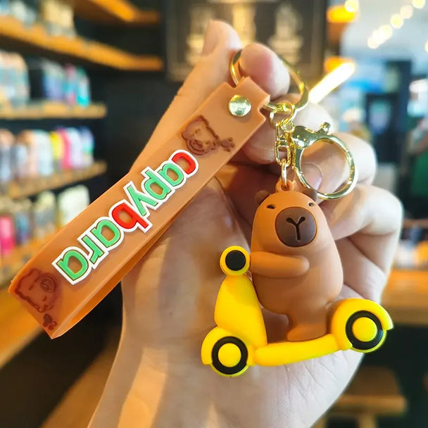 Cute Capybara Car Keychain Gifts