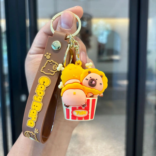Cute Capybara Car Keychain Gifts