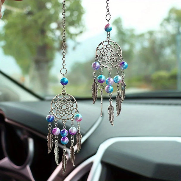 Boho Car Mirror Hanging Accessories