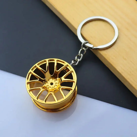 Mini Creative Wheel  Car Keychain