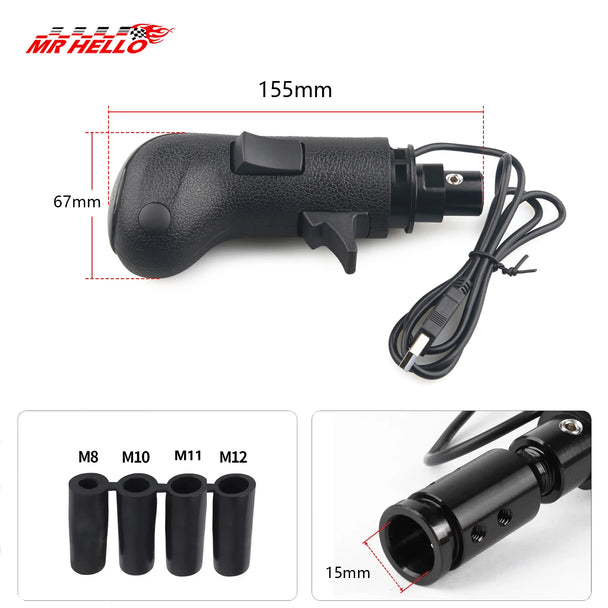 Pistol grip shift knob