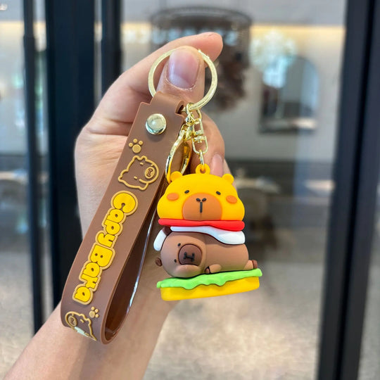 Cute Capybara Car Keychain Gifts