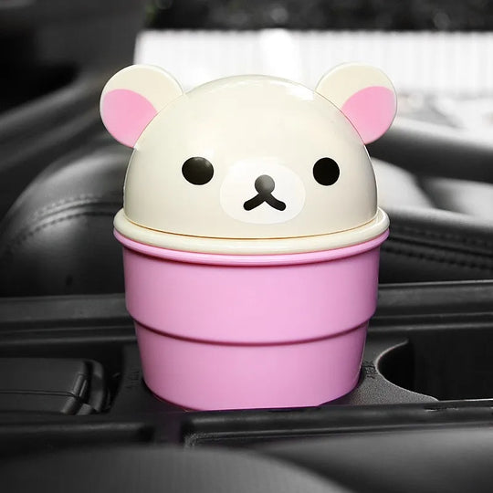 cute car trash can