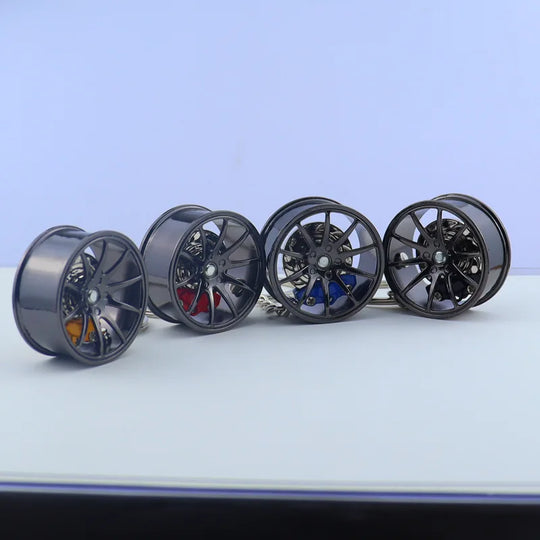 3D Wheel Keychain For Men