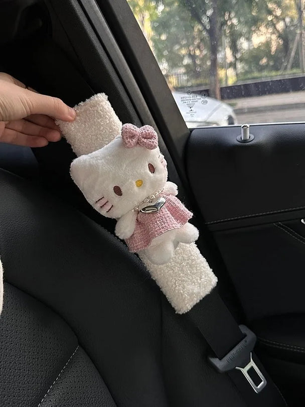 Seat Belt Hello Kitty For Car - AutoMania