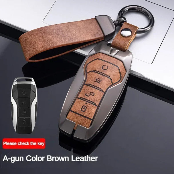 Car Key Metallic Car  | Smart Car Key Fob Case Cover