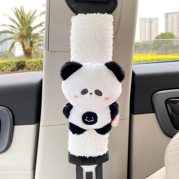 Cute Bear Car Seat Belt Pads