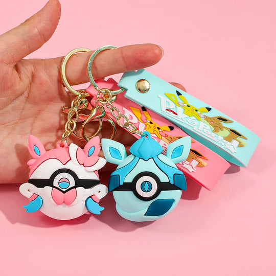 Pokémon Ball Keychain For Car