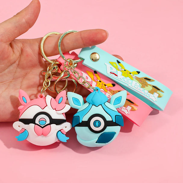 Pokémon Ball Keychain For Car