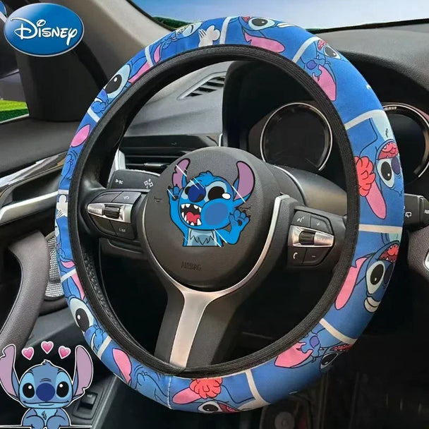 Stitch Steering Wheel Protect Cover | Cute Disney Car Accessories