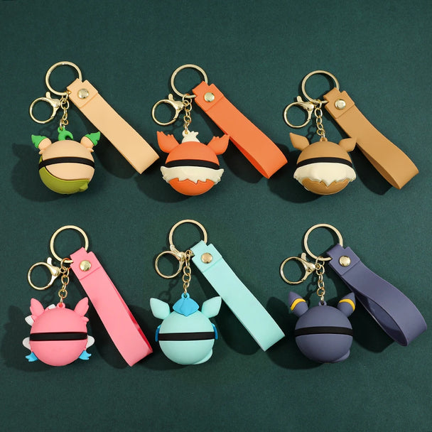 Pokémon Ball Keychain For Car