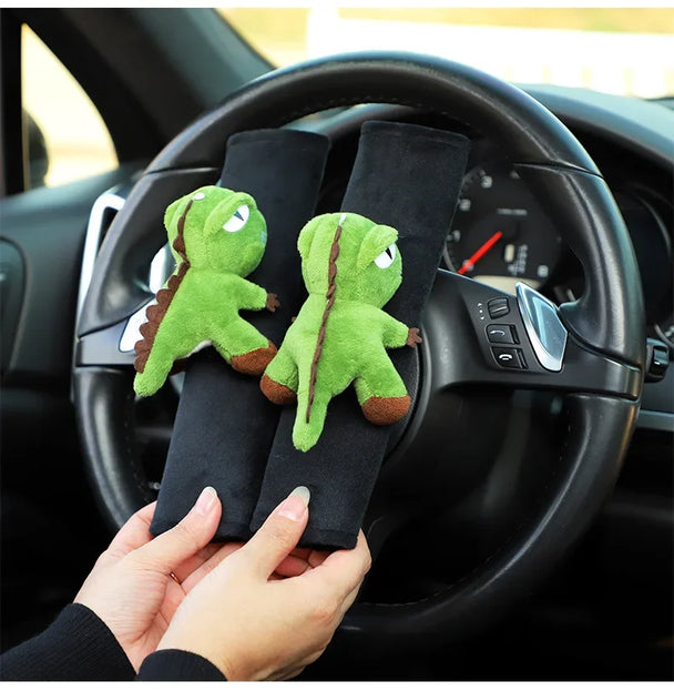 Cute Cartoon Car Seat Belt Covers Pad