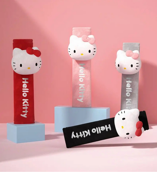 Hello Kitty Automobile Seat Belt Protector | AutoMania