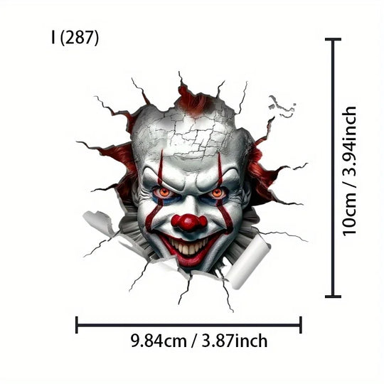 3D Joker Sticker for Car