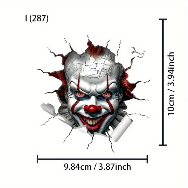 3D Joker Sticker for Car