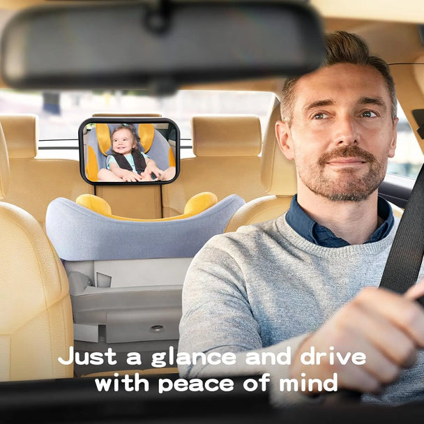 Baby car mirror for Jeep