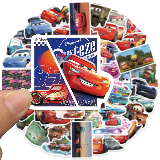 Disney Car 3D Sticker for Car - Premium Waterproof Cartoon Accessories