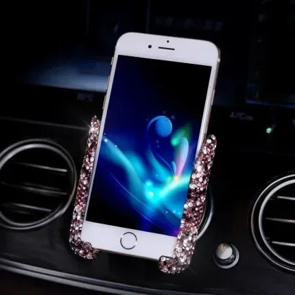 bling phone holder for car dashboard