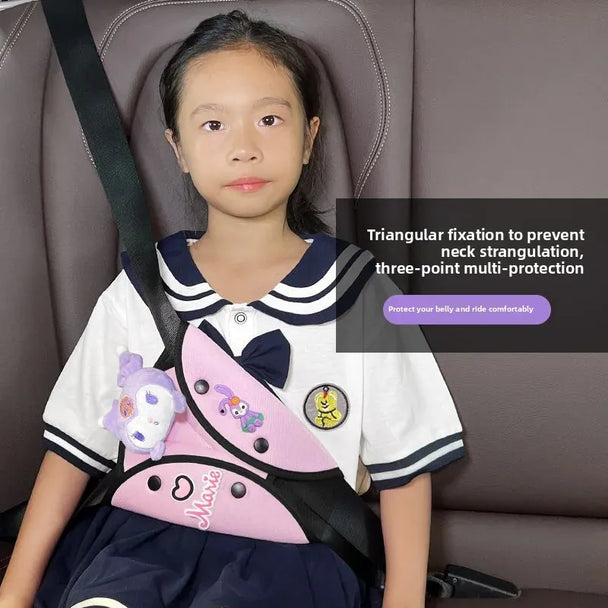 Kuromi Car Seat Belt Protective Cover