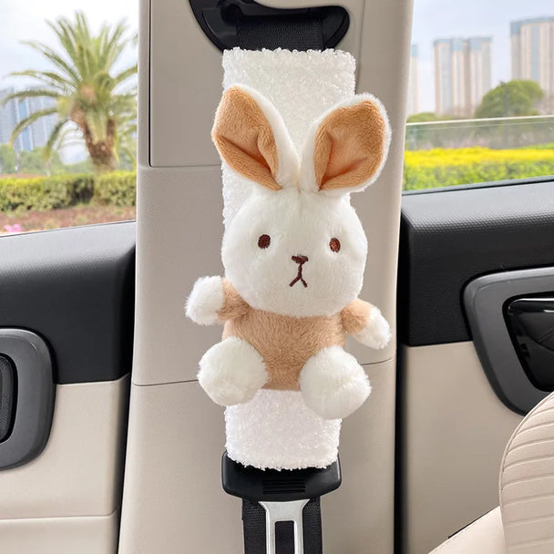 Cute Bear Car Seat Belt Pads