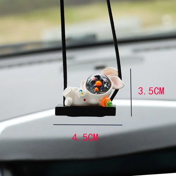 Astronaut Car Hanger Mirror